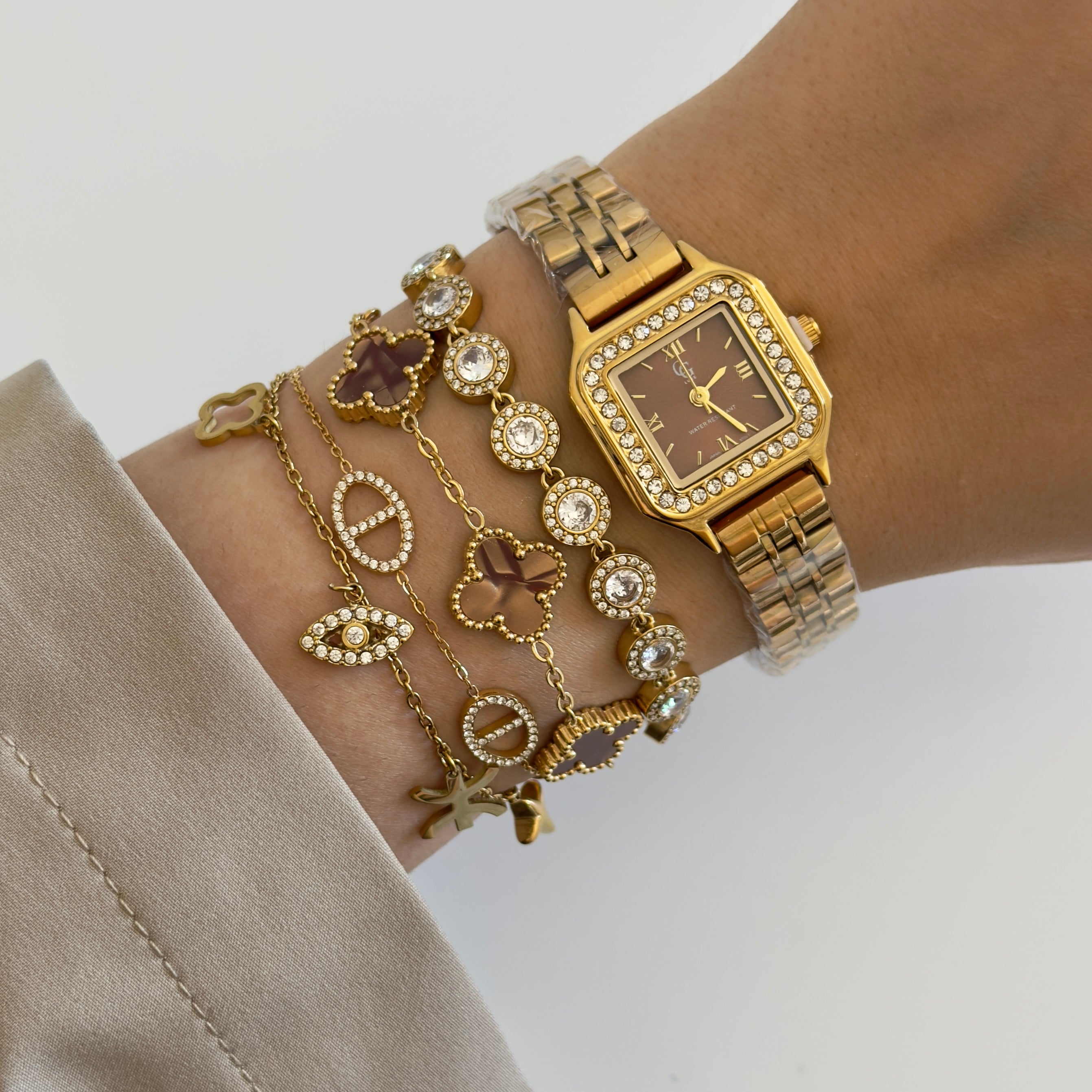 MONTRE PRESTIGE MARRON