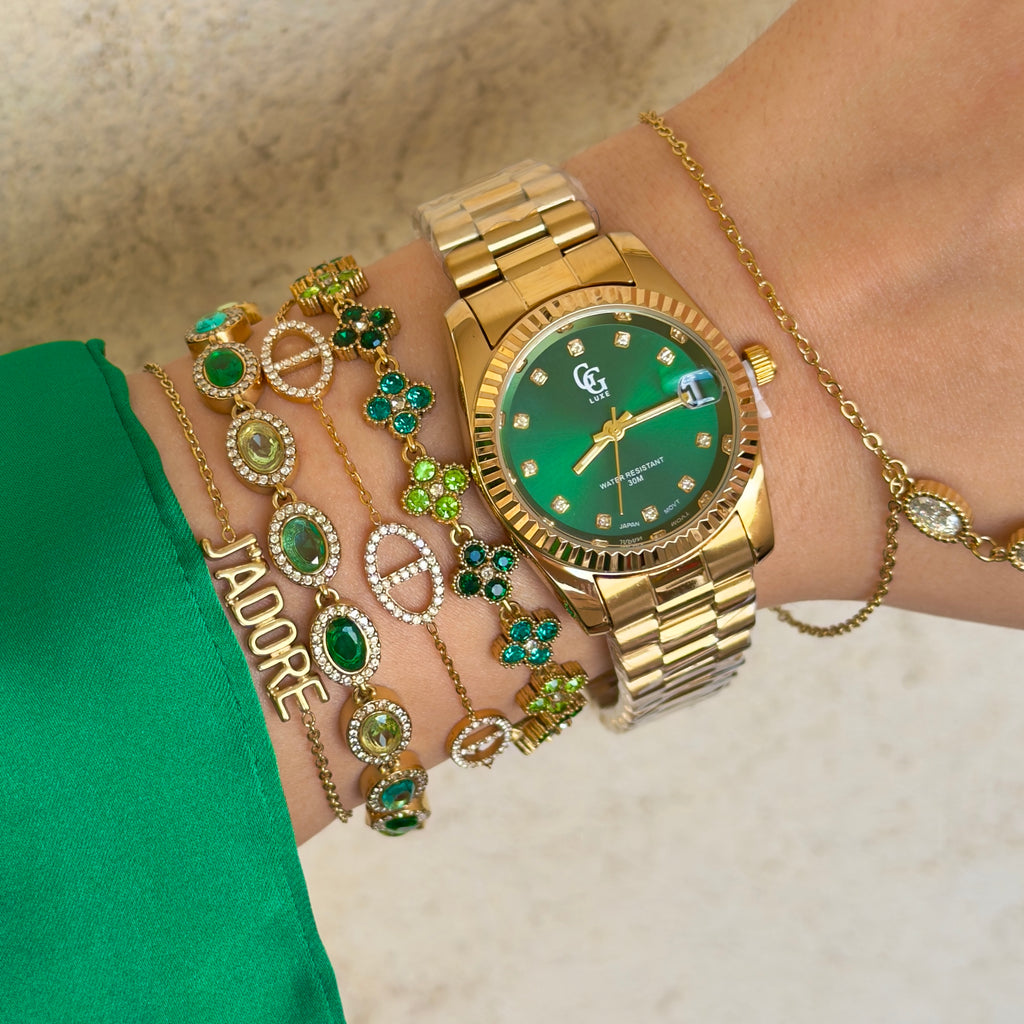 BRACELET BIANCA VERT