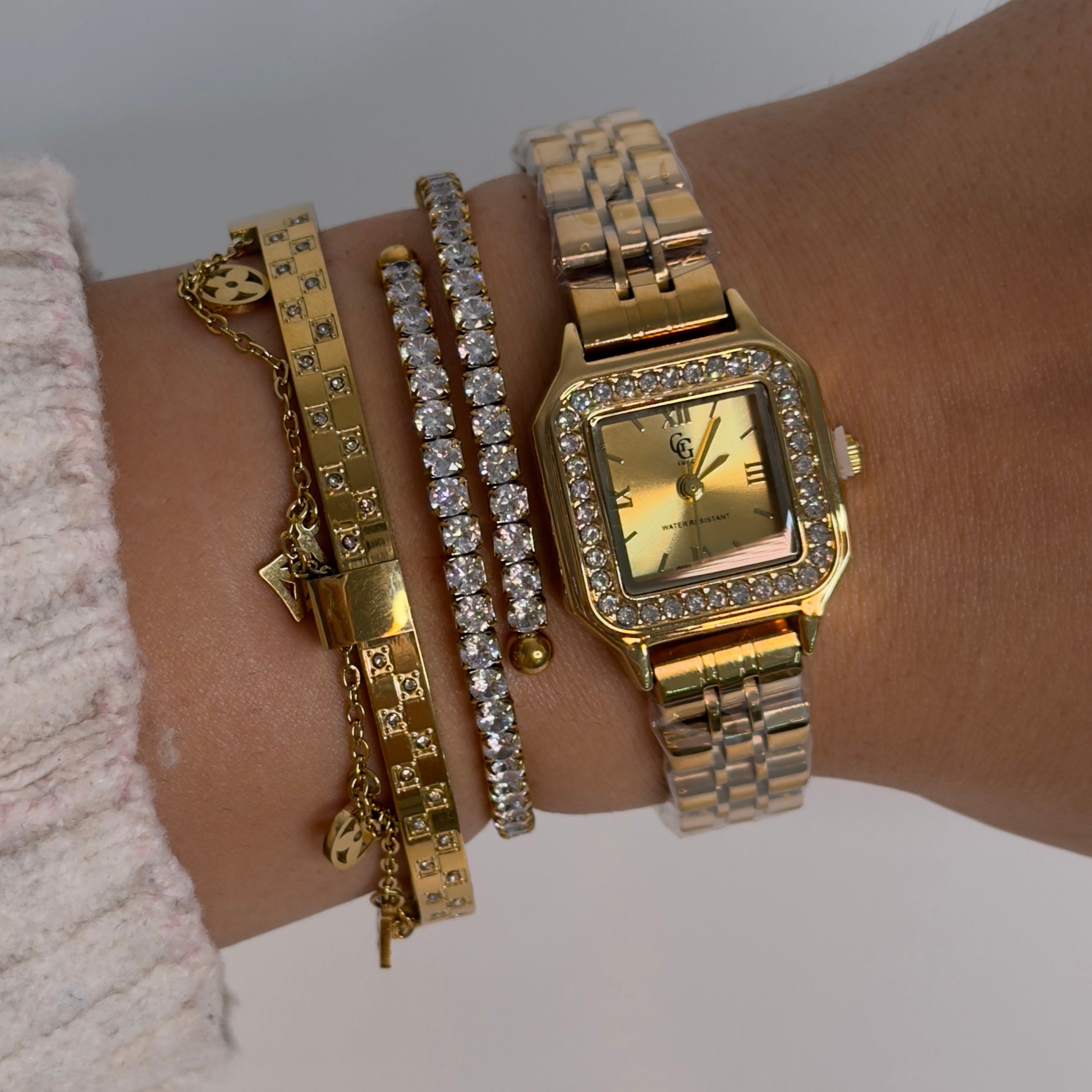 MONTRE PRESTIGE DORÉ