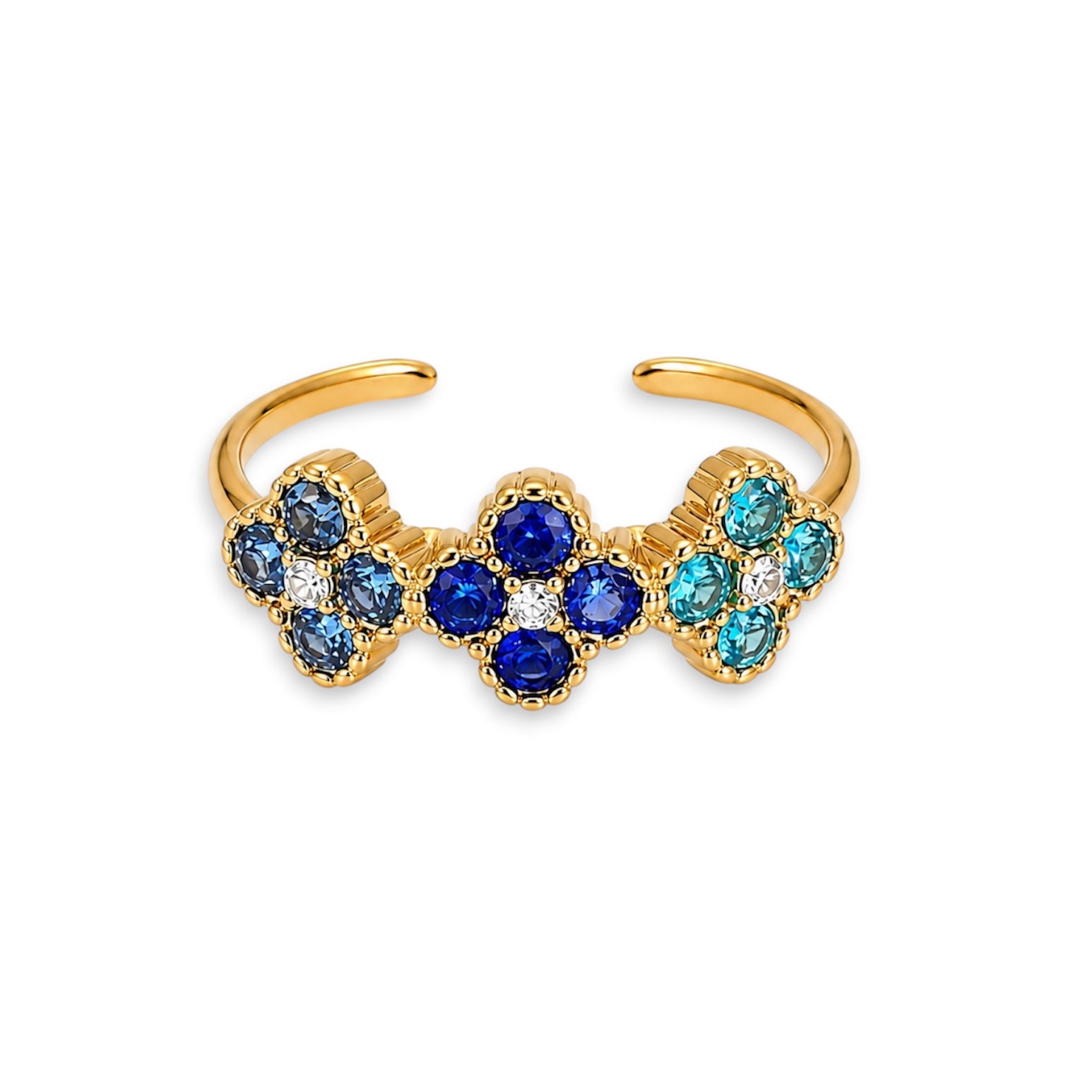 BAGUE BLAIR BLEU