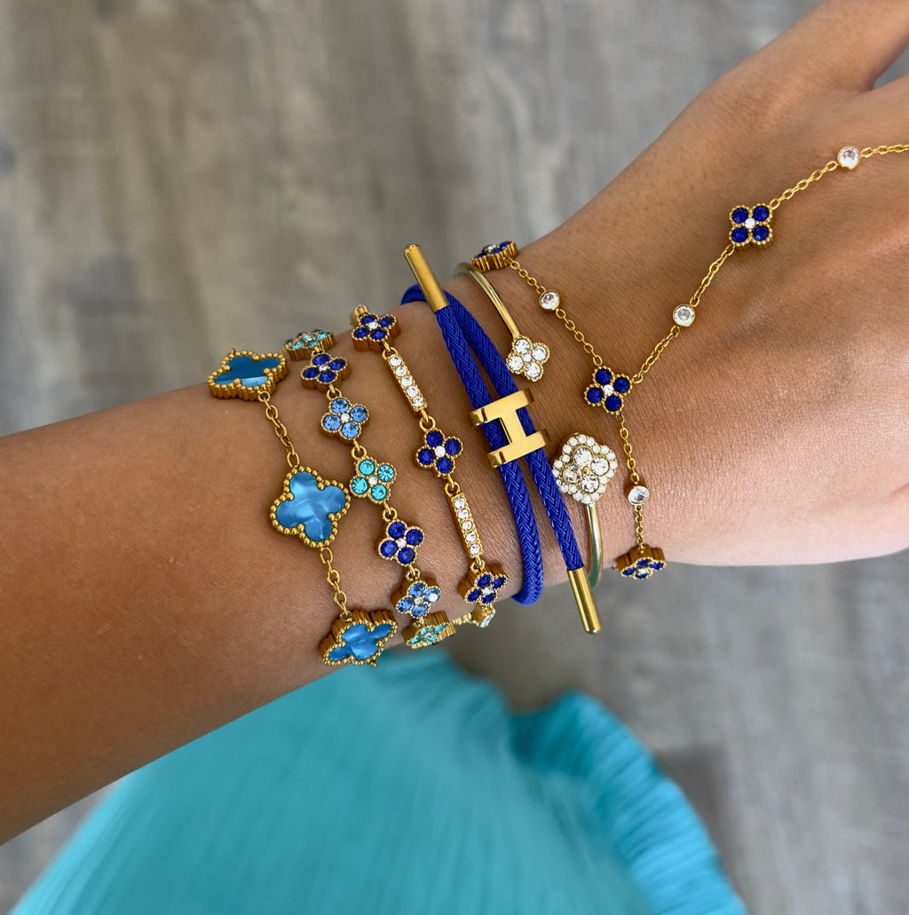 BRACELET WALDORF BLEU ROI