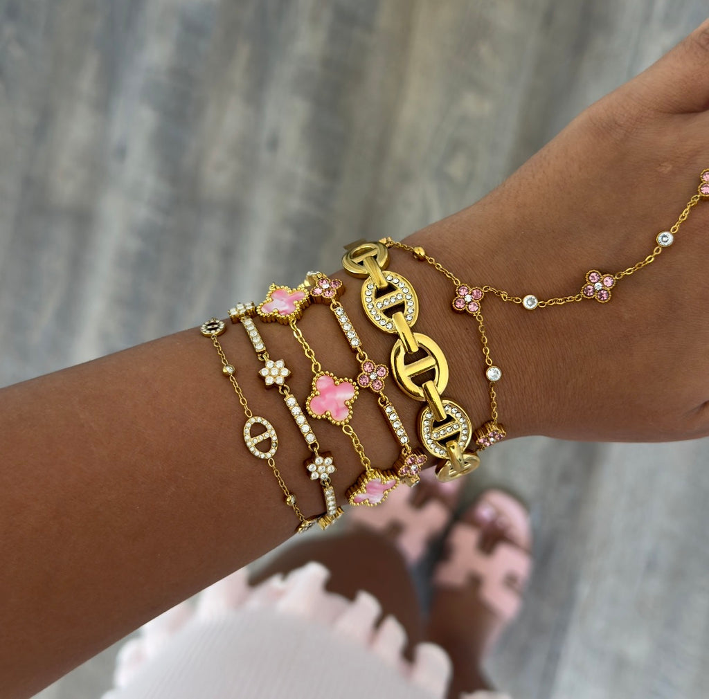 BRACELET WALDORF ROSE
