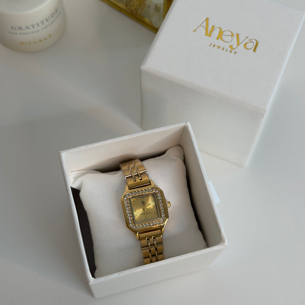 MONTRE PRESTIGE DORÉ