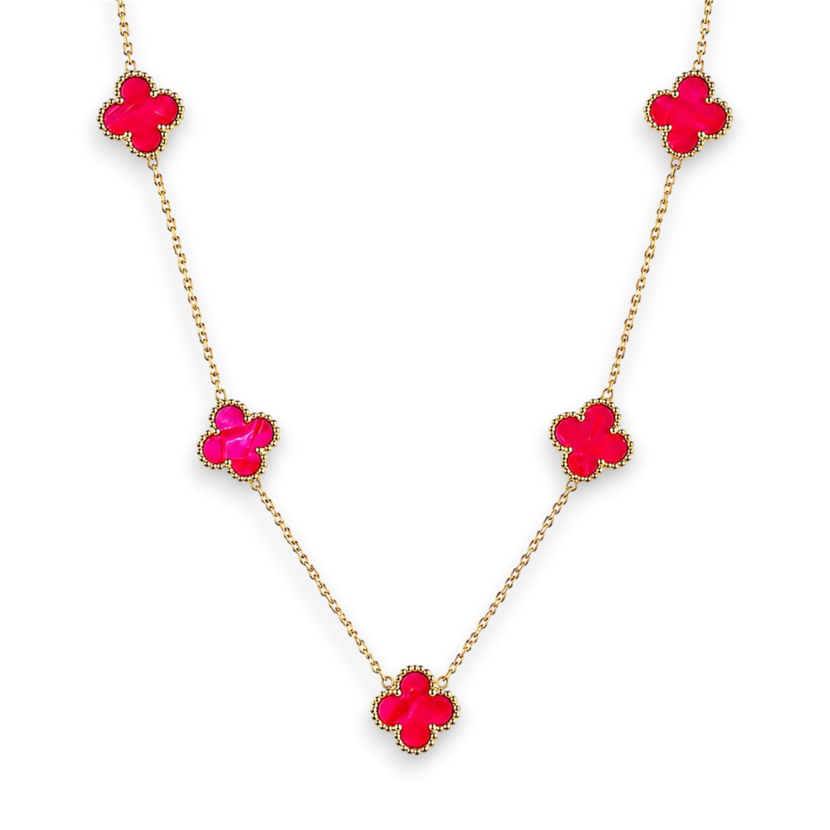 COLLIER NAYA ROSE FUSCHIA