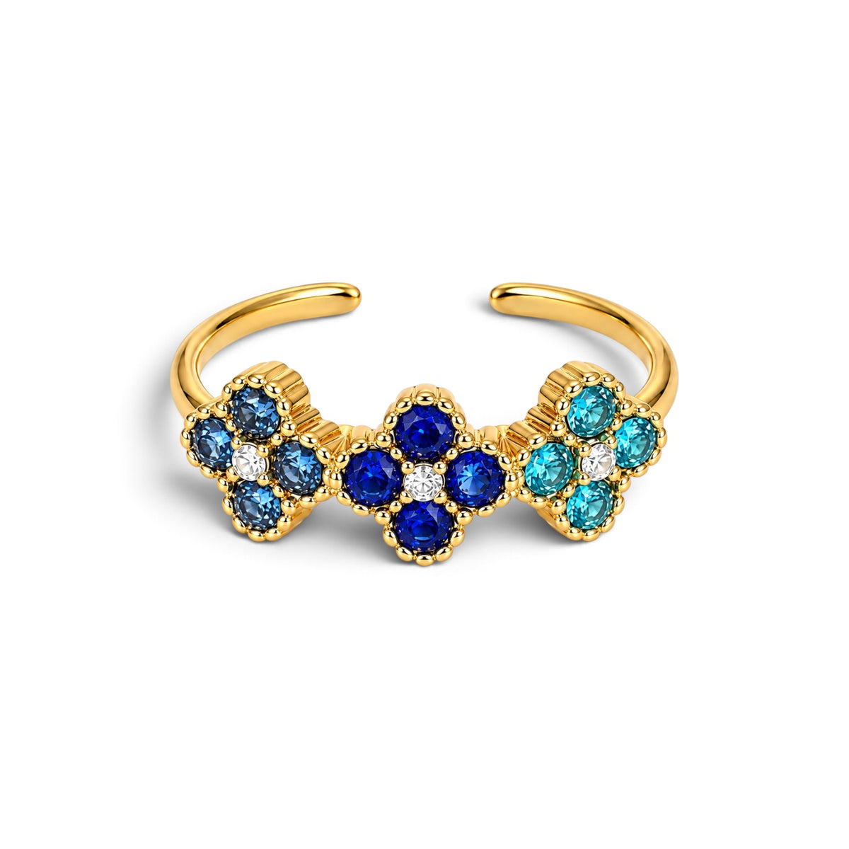 BAGUE BLAIR BLEU