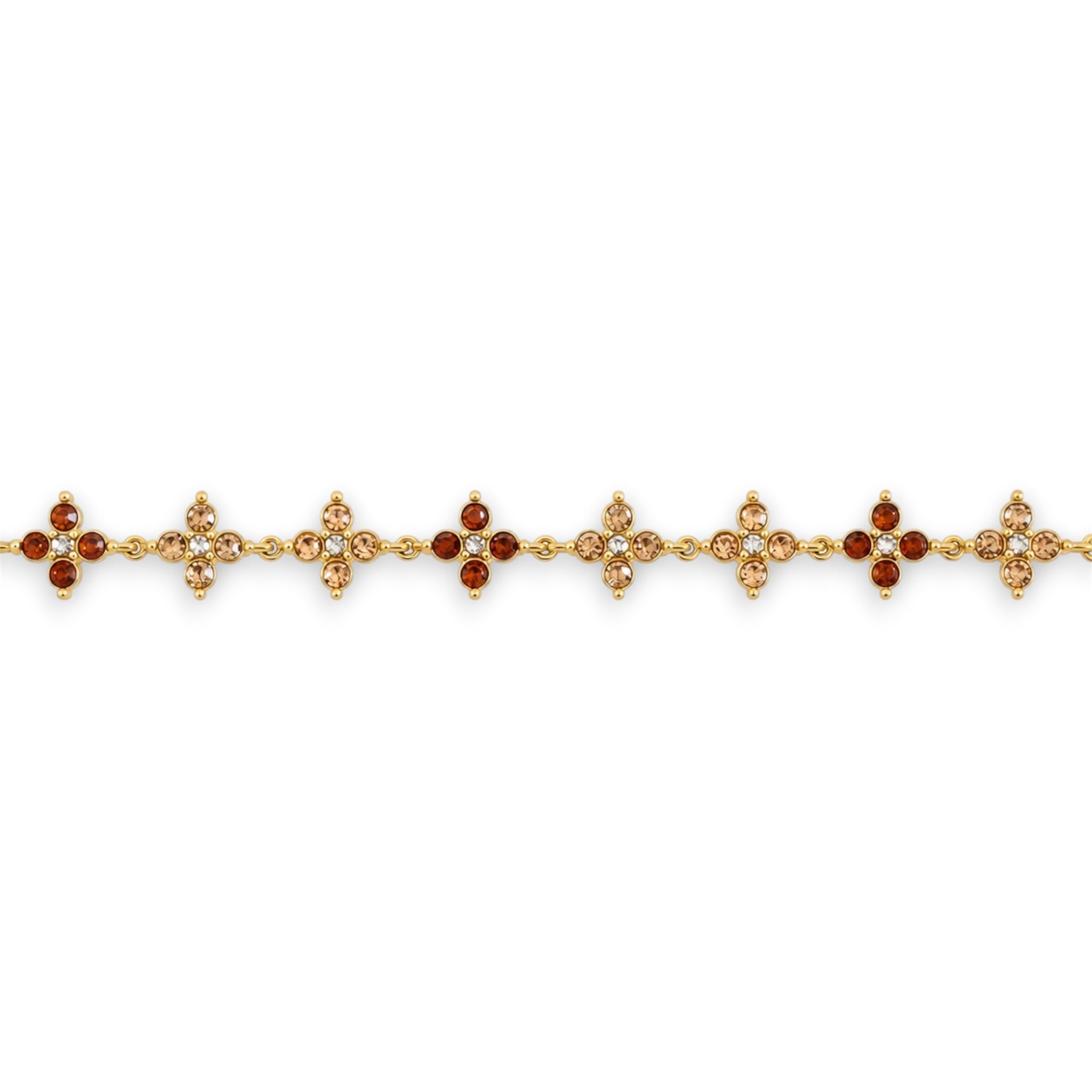 BRACELET ALAÏA MARRON